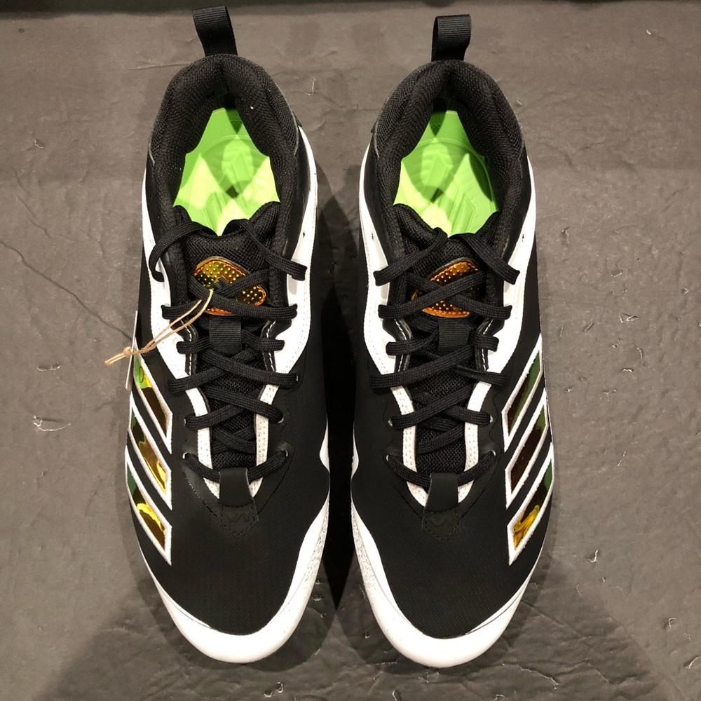 Adidas Icon 6 Bounce IronSkin Metal Baseball Cleats Size 10.5